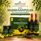 Vedbharat™ Divine Madhusantulan Combo Pack | Ayurvedic Blood Sugar Support | Supports Metabolism, Energy & Immunity