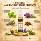 Vedbharat™ Divine Tanav Mukti Roll-On | Ayurvedic Stress Relief Oil | Reduces Anxiety, Headache & Migraine | Calming & Relaxing Formula | For Men & Women