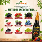 Vedbharat™ Divine Amrutam Ayurvedic Health Tonic | 100+ Herbs &amp; Natural Berries | Immunity Booster, Antioxidant Rich, Supports Digestion &amp; Skin Glow | 500ml
