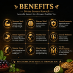 Vedbharat™ Divine Suvarn Kawach Drops | Ayurvedic Immunity & Brain Booster | Supports Growth, Memory & Digestion | For Kids & Adults | Herbal Wellness Formula