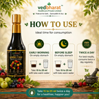 Vedbharat™ Divine Amrutam Ayurvedic Health Tonic | 100+ Herbs &amp; Natural Berries | Immunity Booster, Antioxidant Rich, Supports Digestion &amp; Skin Glow | 500ml