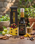 Vedbharat™ Divine Amrutam Ayurvedic Health Tonic | 100+ Herbs &amp; Natural Berries | Immunity Booster, Antioxidant Rich, Supports Digestion &amp; Skin Glow | 500ml