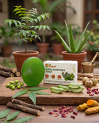 Vedbharat™ Neem Aloe Vera Soap | Ayurvedic Anti-Acne Bathing Bar | Deep Cleansing & Oil Control | Hydrating & Soothing Skin Care | Removes Pimples & Impurities | 100g